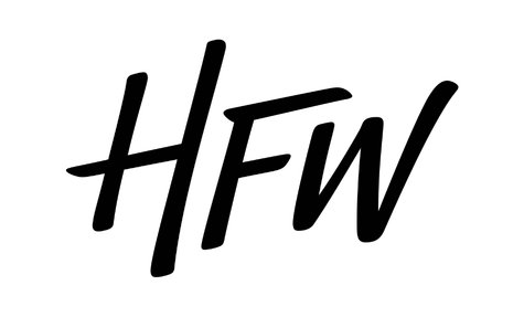 HFW logo in black